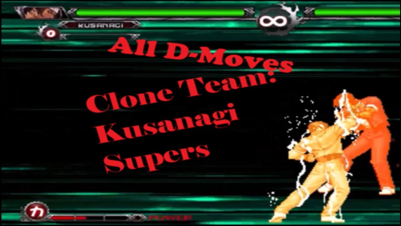 KoF Wing Ex 1.1 Clone Kyo's All Desperation Moves Revealed
