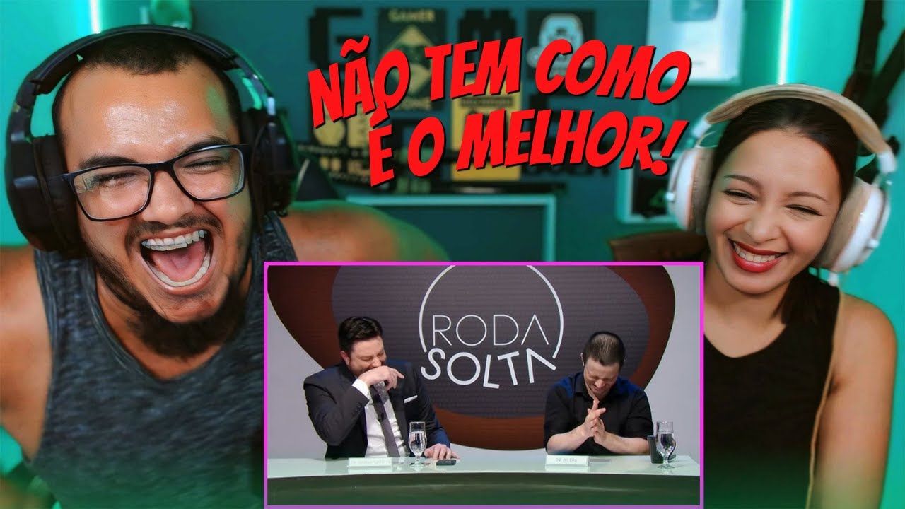 REAGINDO A um dos MELHORES MOMENTOS DO RODA SOLTA