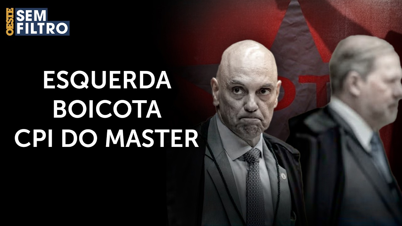 EXCLUSIVO: Sem apoio do PT, Vieira protocola CPI contra Banco Master, Toffoli e Moraes