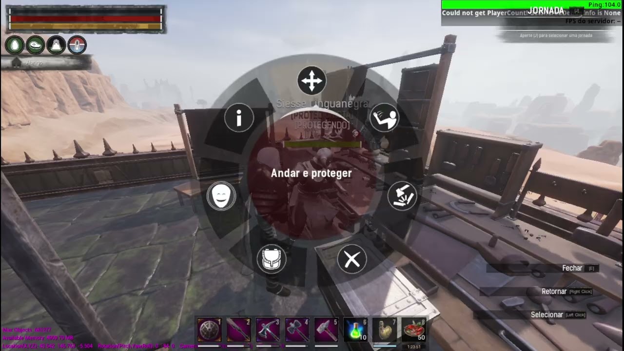 Conan Exiles Reis Nórdicos continuação da fabricação nas pedras