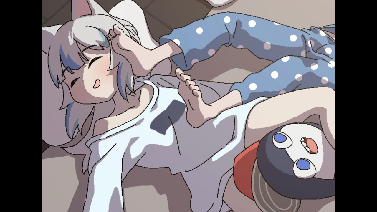 Sleeping habits of HololiveEN (Fan Animation)