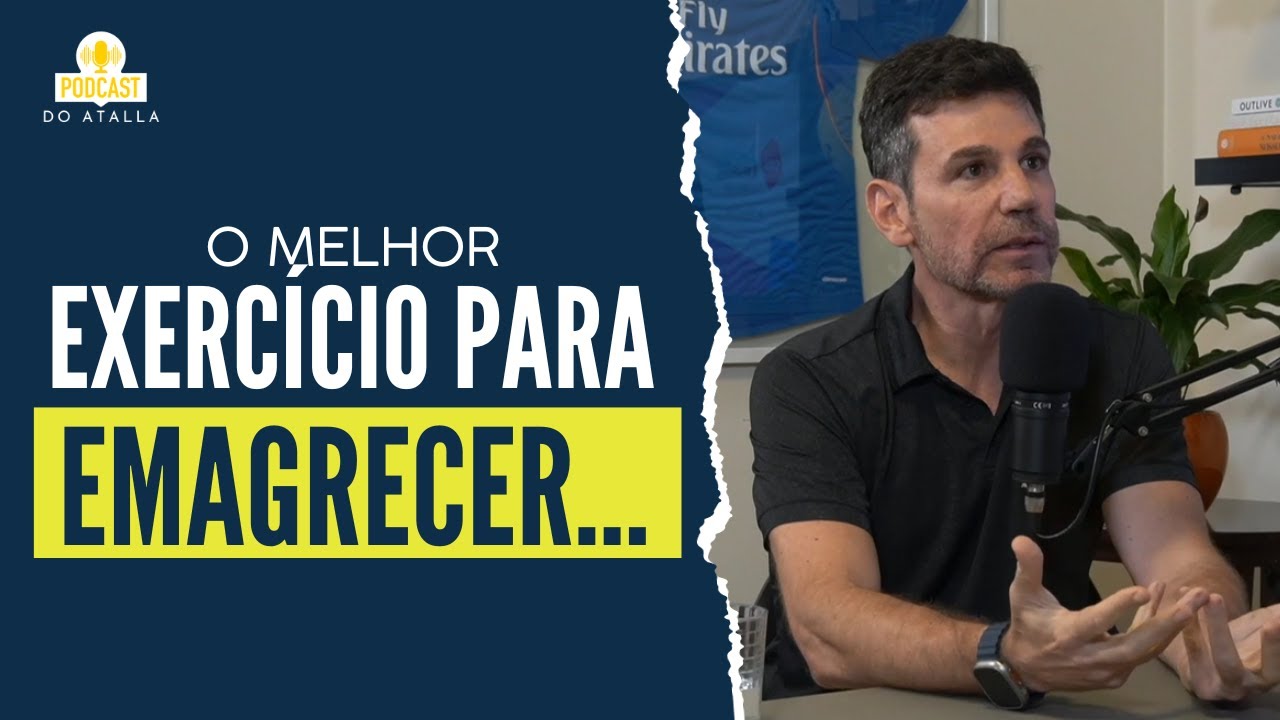 A melhor atividade f&iacute;sica para EMAGRECER! #CortesJowCast | MARCIO ATALLA