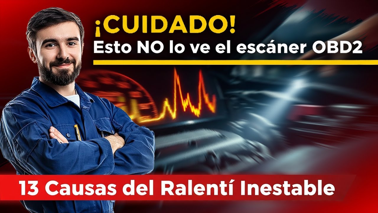 ¿Por Qué Tu Motor Sube y Baja Solo en Ralentí? (13 Trucos que Nadie Te Lo Dice)