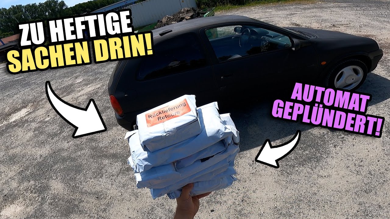 ICH PL&Uuml;NDERE einen TANKSTELLEN-MYSTERYBOX Automaten!