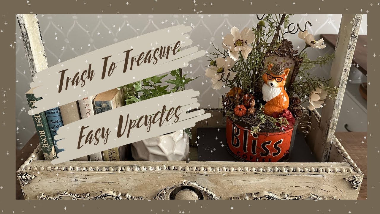 Trash To Treasure //Fall Assemblage
