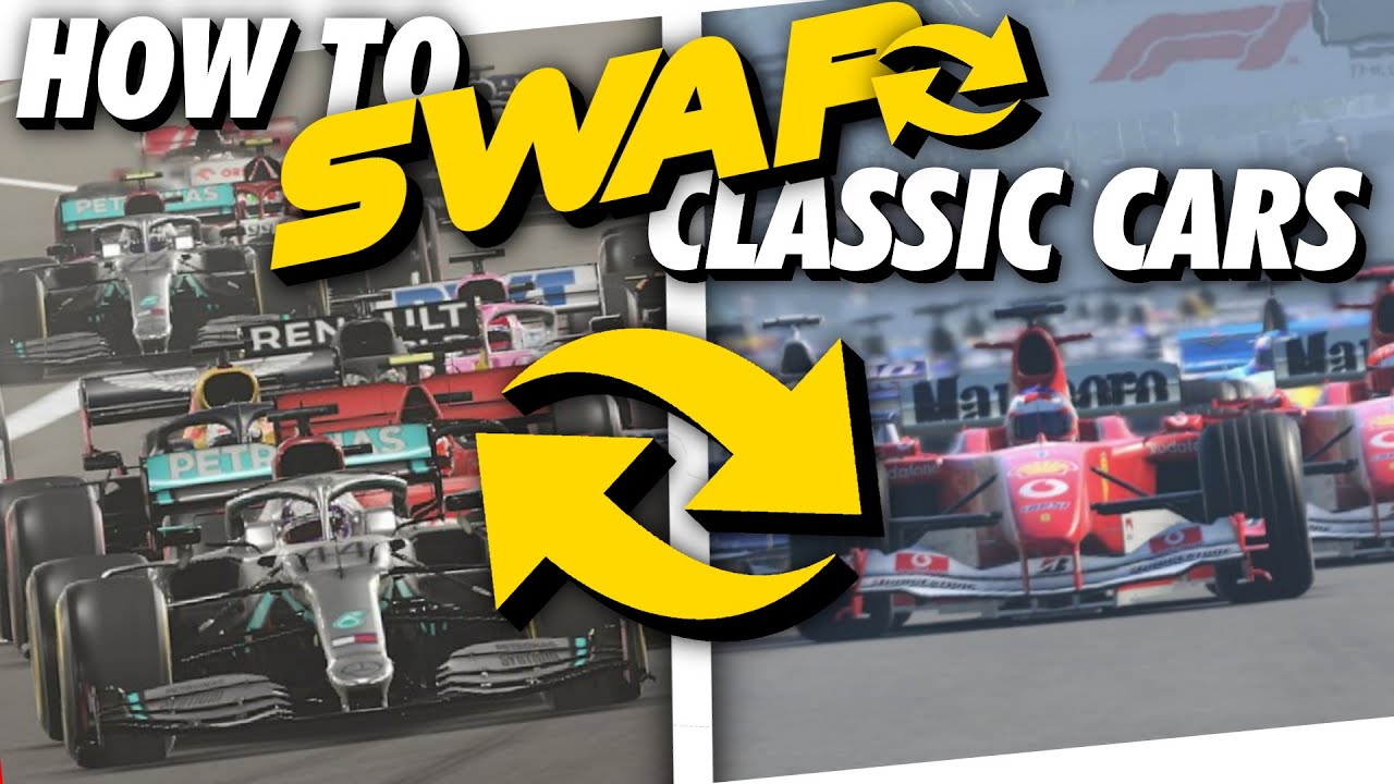 How to swap F1 2020 cars with classic cars in F1 2020! - Tutorial + Base File Download