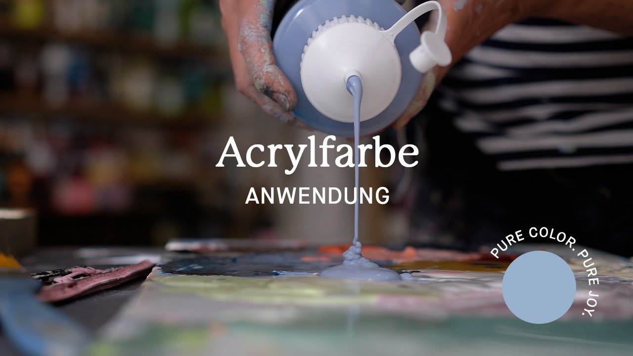 Anwendung Acrylfarbe