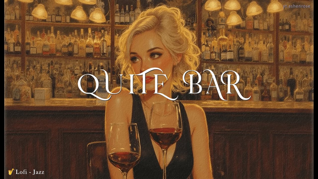Quite Bar 🎷 Soft Midnight Melodies to Ease Your Evening ｜ Jazz Lofi Playlist