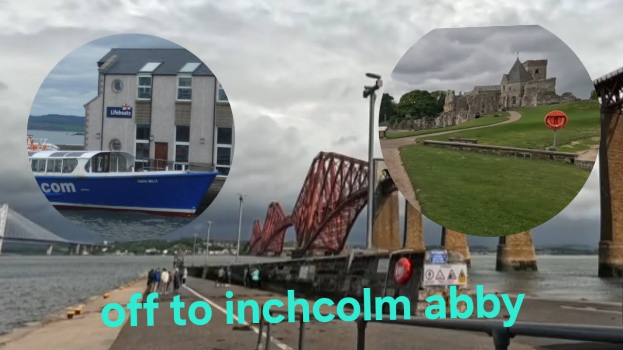 Off to inchcolm Abby forth bridge tours