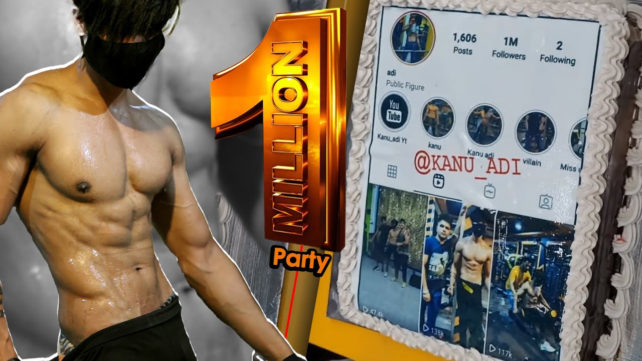 1 million followers on instagram party (kanu Adi Team)| Kanu Adi Party celebration |
