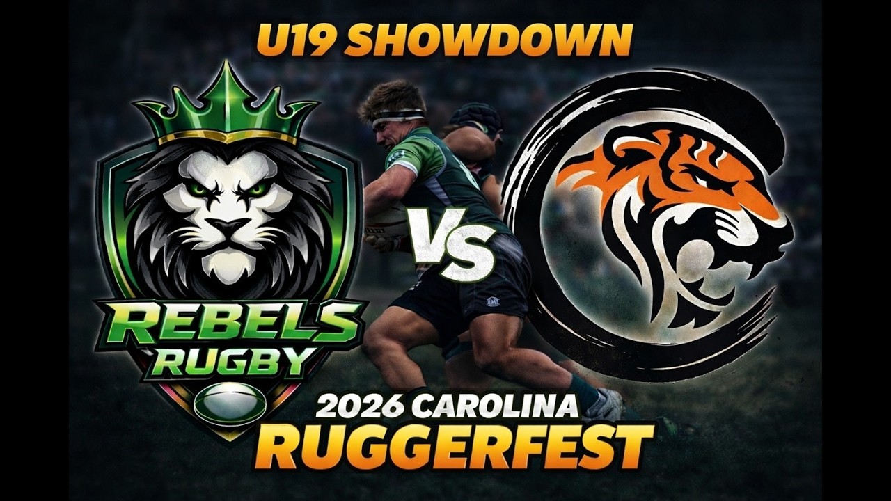 U19 Rugby | Rebels Rugby GA vs Charlotte Tigers NC | Carolina Ruggerfest 2026 | Full Match