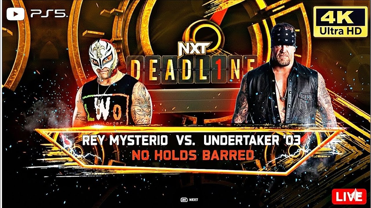 FULL MATCH- REY MYSTERIO Vs. UNDERTAKER '03: NO HOLDS BARRED MATCH! | WWE 2K25/ 2K26 🔥 #ps5 #gaming 