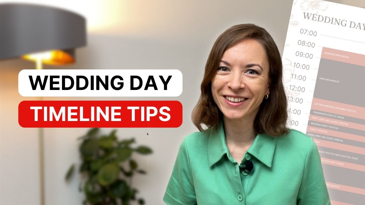 How to Create a Stress-Free Wedding Day Timeline