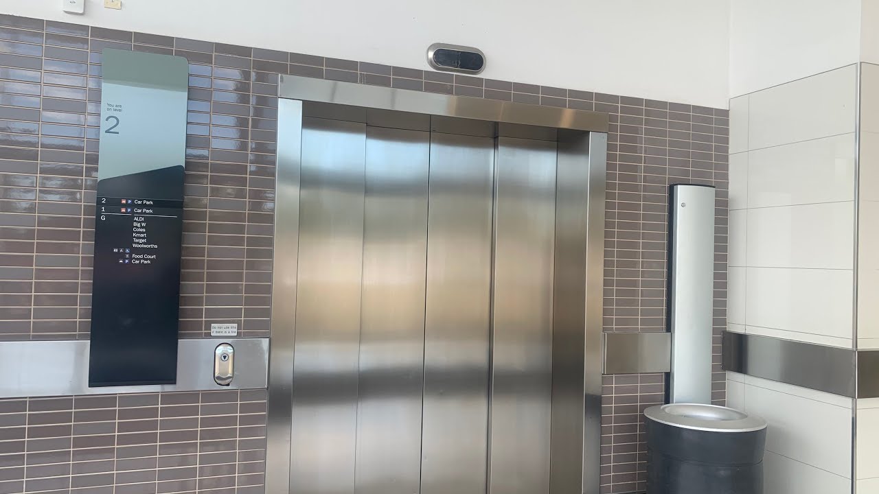 Why not a MonoSpace? Kone TranSys MRL Traction elevator @ Mt Ommaney Shopping Centre, Brisbane QLD