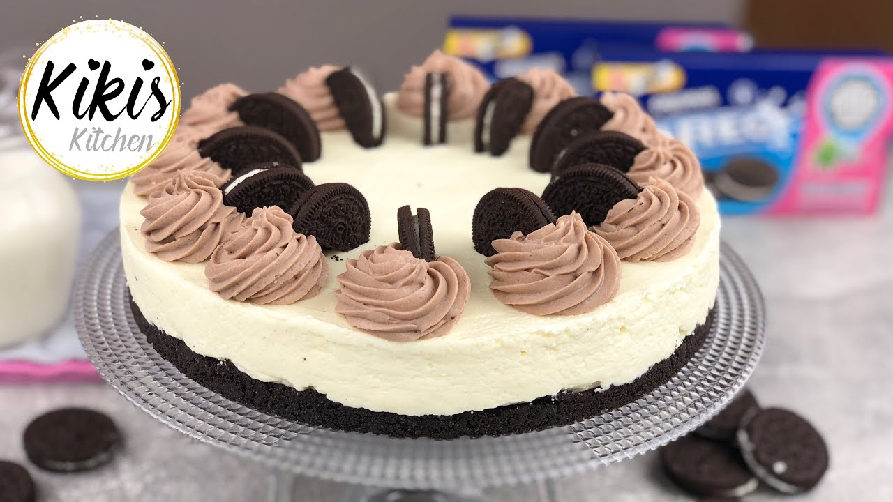 Anfängerfreundliche OREO Sahnetorte | No Bake Rezept mit Mascarpone und Sahne