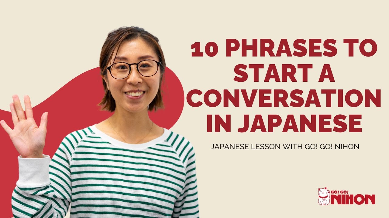 10 #Japanese Easy Phrases For Conversation Starters (Casual and Polite Form)| Japanese #Lesson