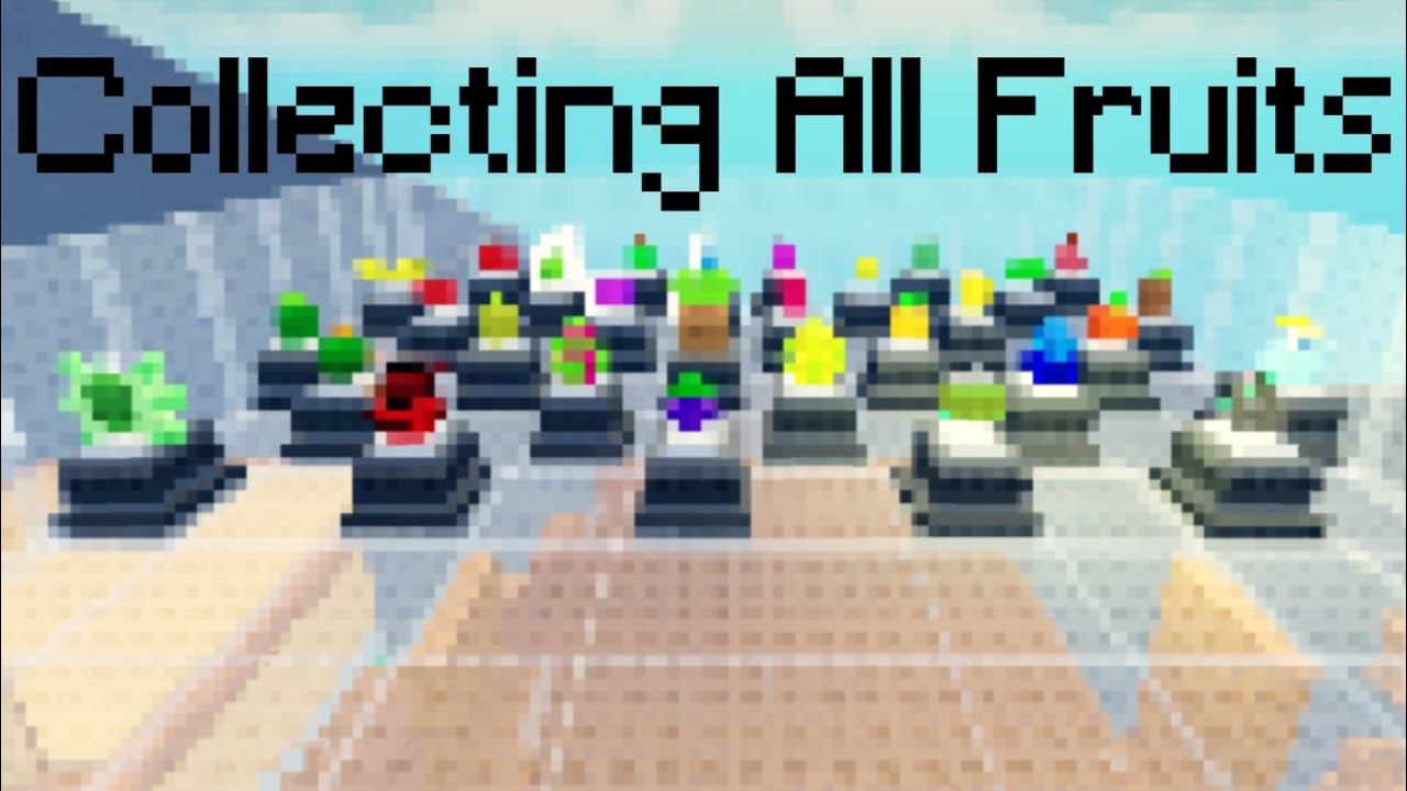 Collecting all the fruits in Fruit Forager