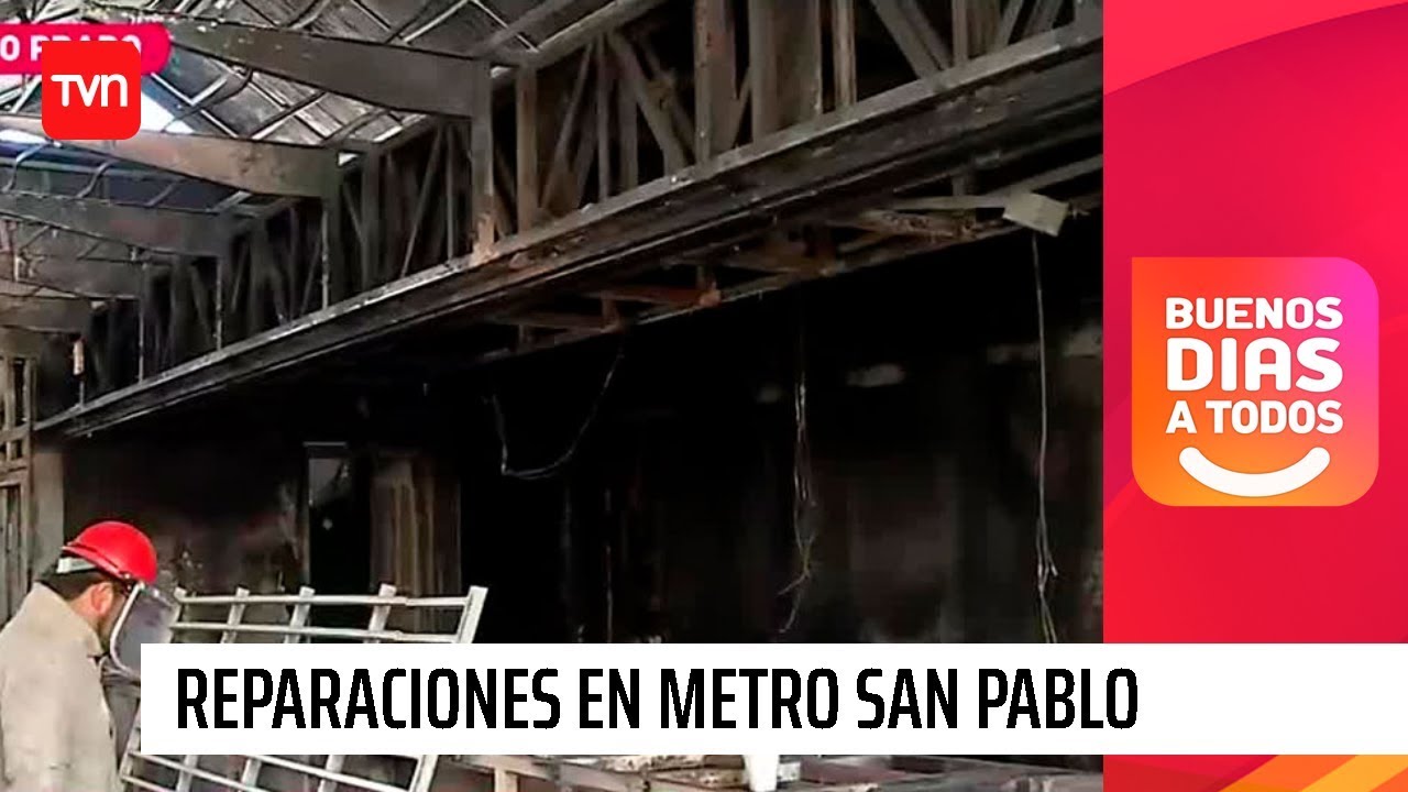 Comienzan las reparaciones en Metro San Pablo | Buenos días a todos | Buenos días a todos