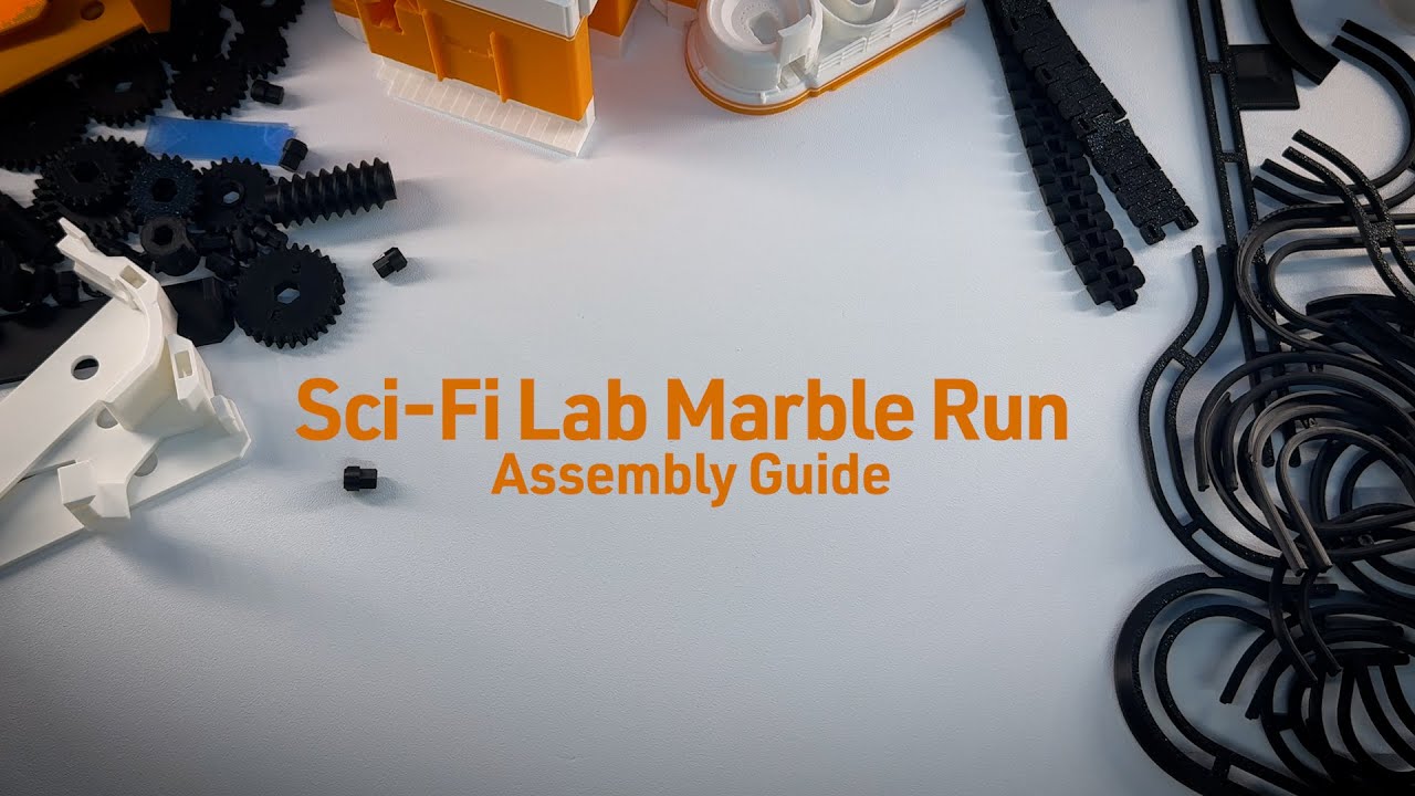 Sci-Fi Lab Marble Run Assembly Guide