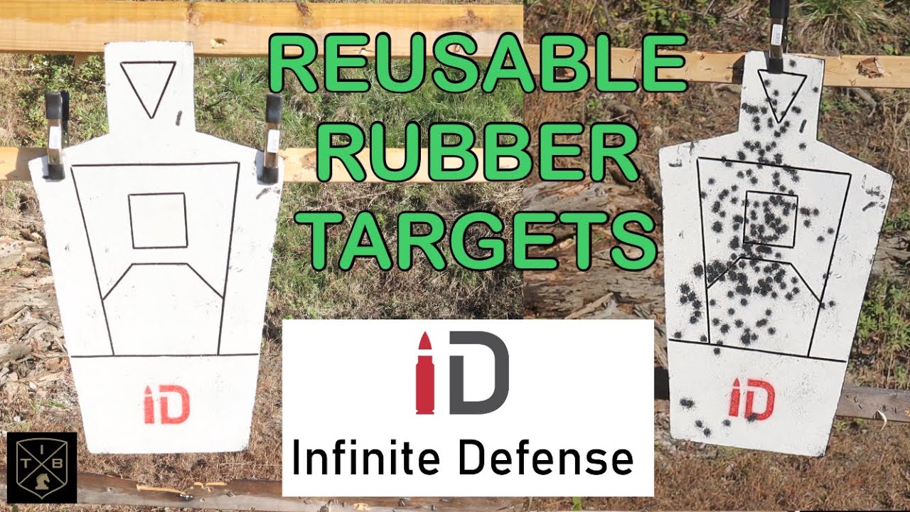Reusable Rubber Shooting Targets by Infinity Targets — Long-Lasting & Cost-Effective