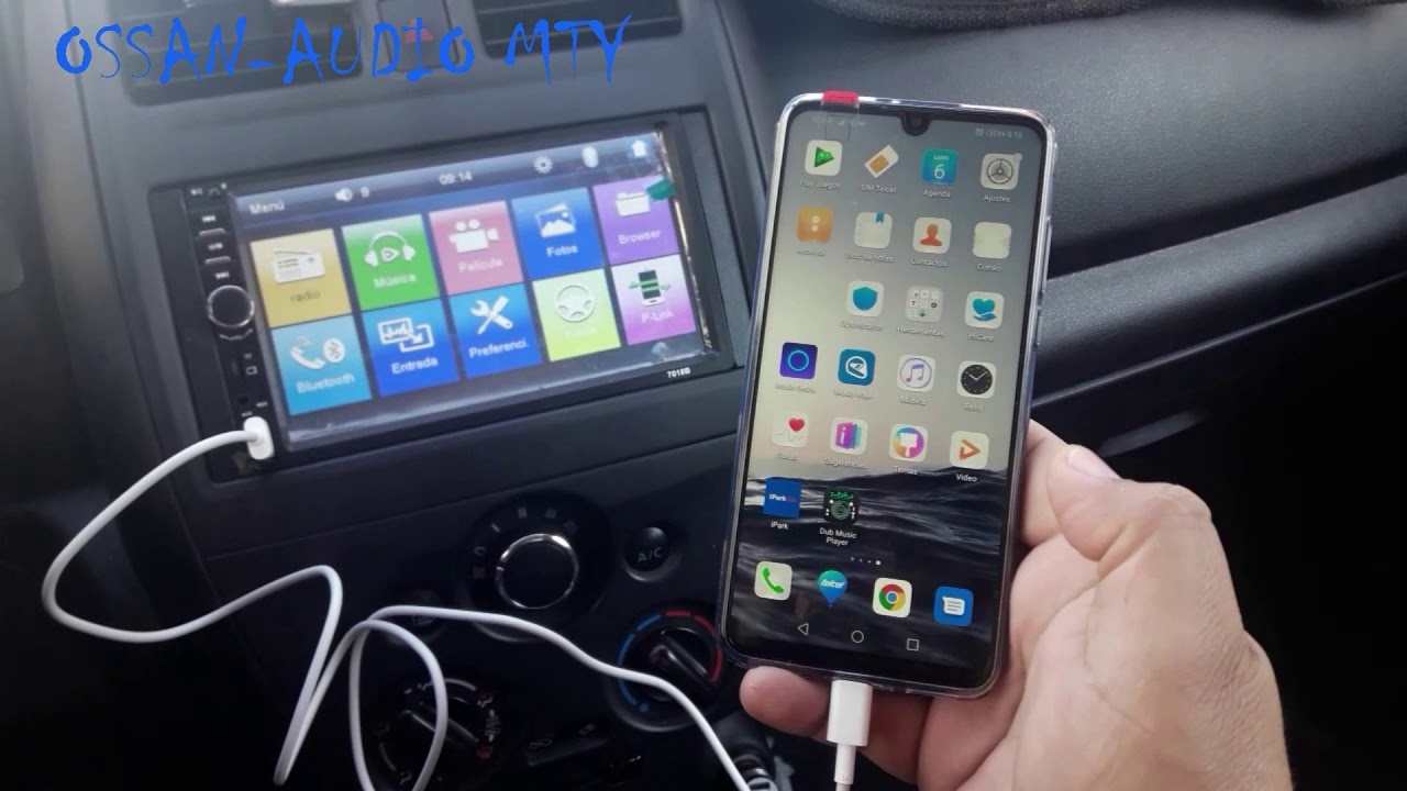 CONFIGURACION DE MIRRORLINK EN HUAWEI P30 ANDRIOD 9.1 LITE OSSANAUDIO
