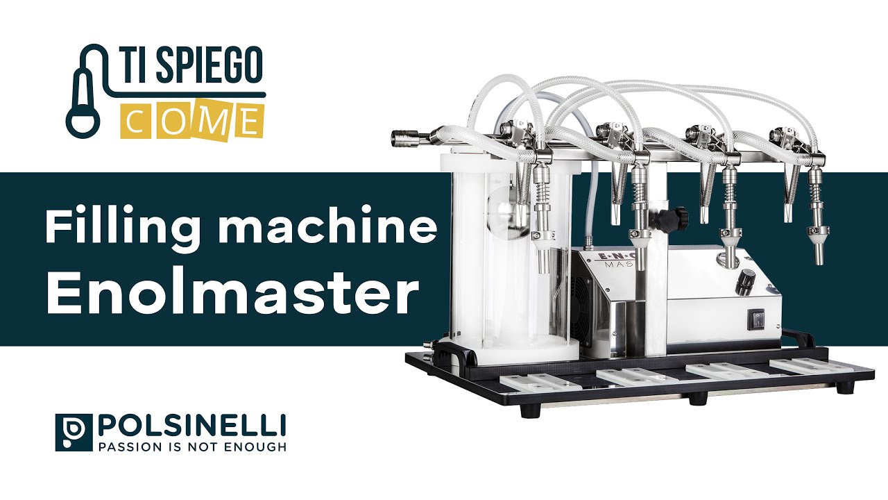 How to fill bottles with the ENOLMASTER Filling Machine