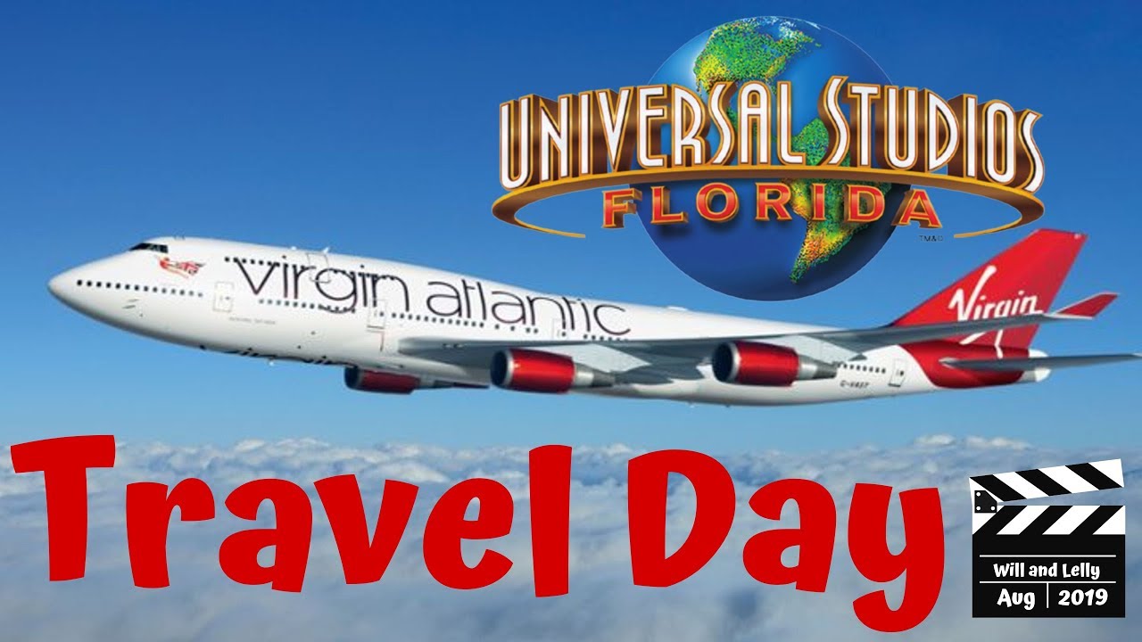FLORIDA TRAVEL DAY | MAN - MCO Virgin Premium Economy