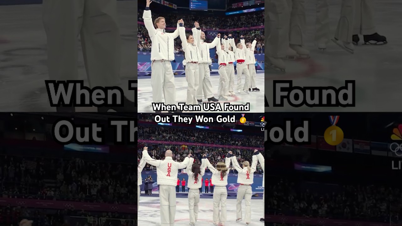 The emotions of winning gold at the Winter Olympics are PRICELESS.