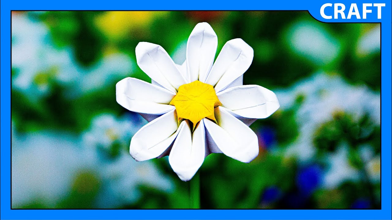How to Make an Origami Daisy Tutorial | Crafts at Home