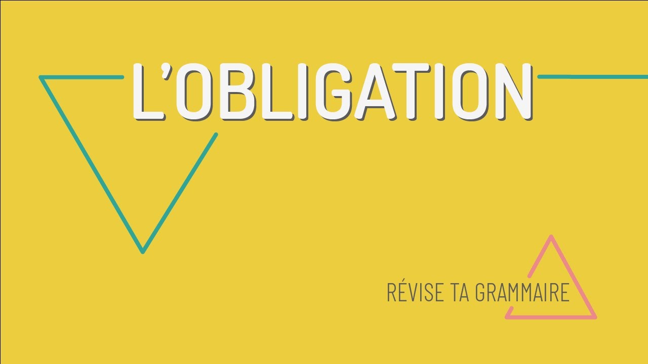 L'obligation en français : les verbes DEVOIR et IL FAUT (FLE A1)