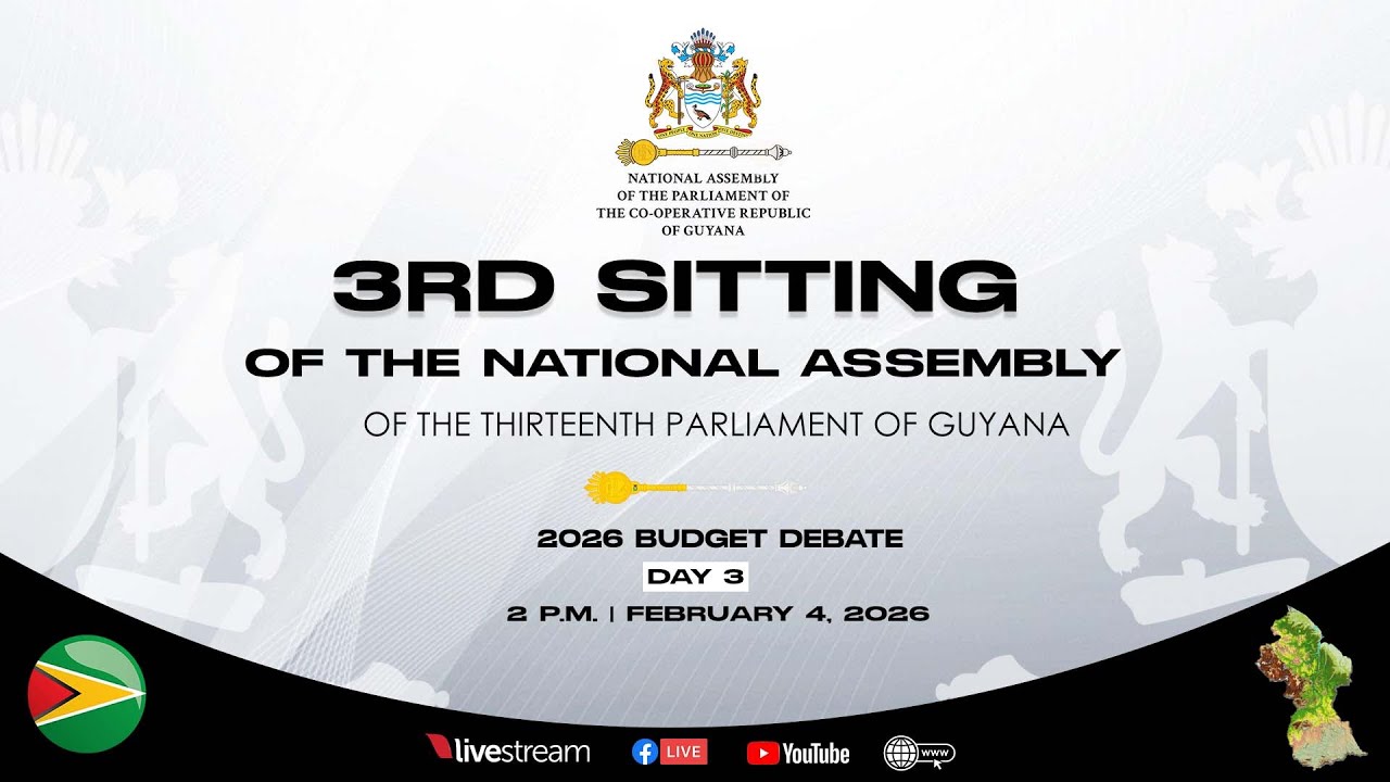 3RD SITTING – THIRTEENTH PARLIAMENT | 2026 BUDGET DEBATE | DAY 3