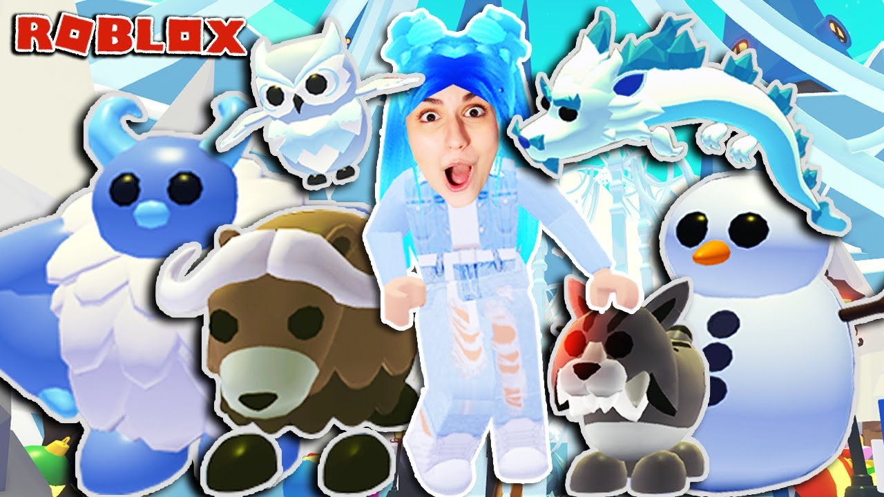 MAMA DANIA KAUFT SICH ALLE WINTER PETS! Eisdrachen Schnee-Eule, Luchs, Yeti! [Roblox deutsch]