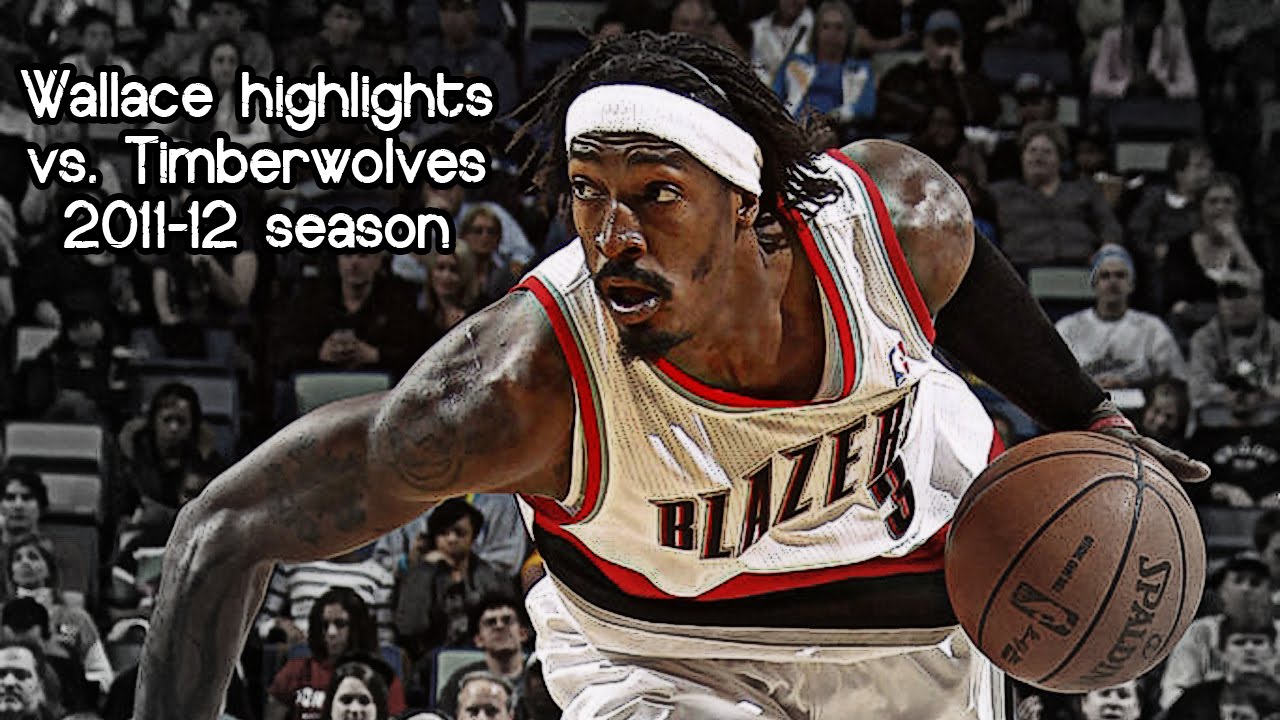 Gerald Wallace 25 pts & 14 reb (NBA RS 2011/2012 - Minnesota T-Wolves vs. Portland Trail Blazers)