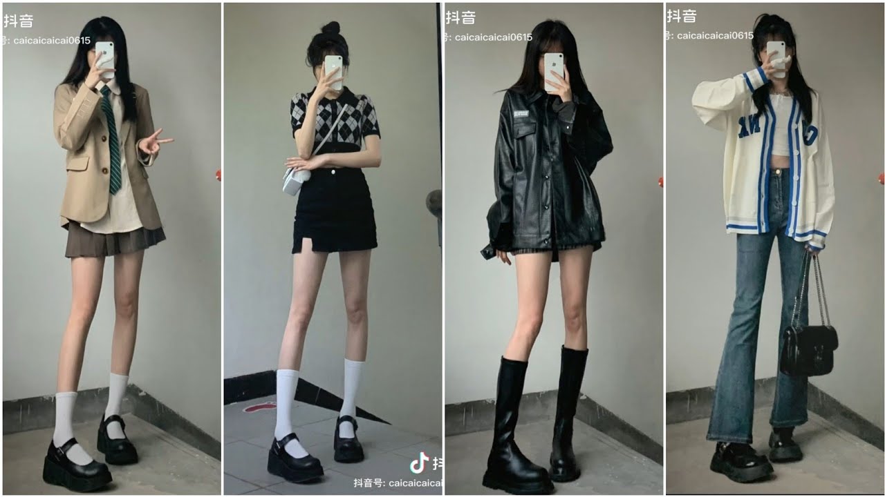 [抖音] Những outfit cực kì xinh xắn cho các nàng đây#4