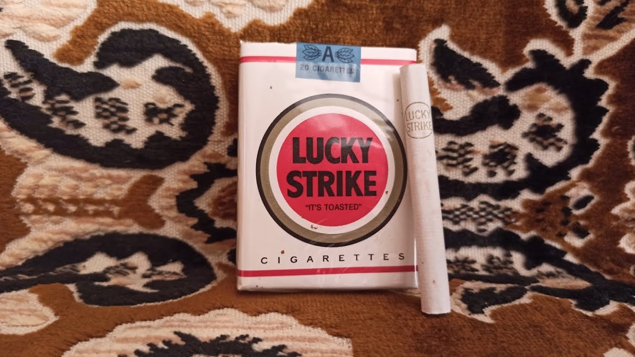 Легенда! LUCKY STRIKE без фильтра из США 🇺🇸