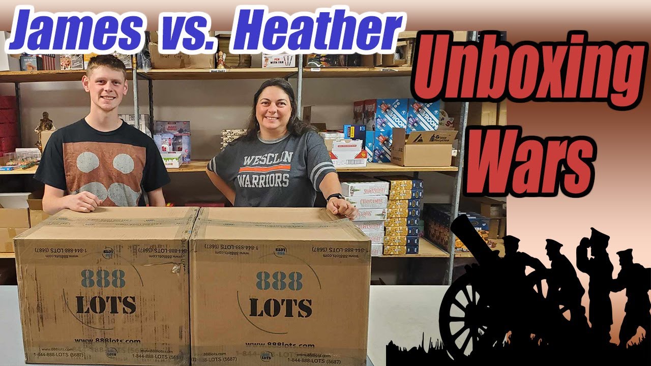 Unboxing Wars - Son Vs. Mother! Who Will Win? What did We get? Check out the items.