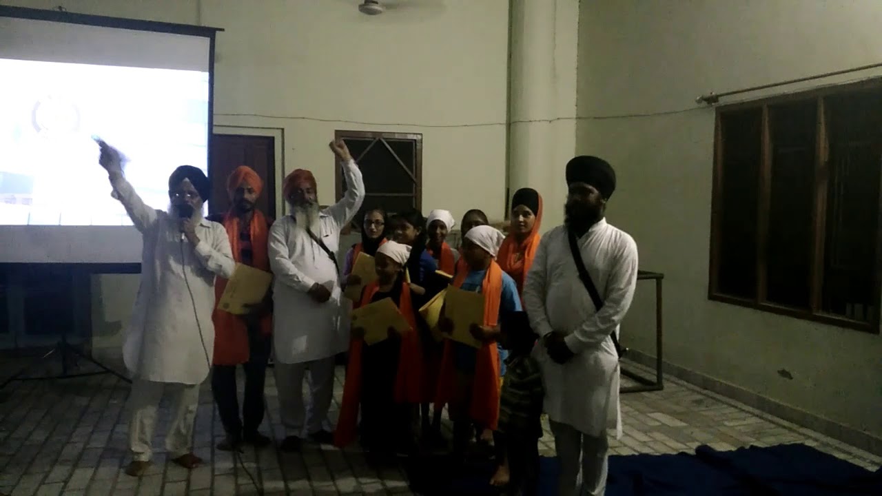 Raaj karega Khalsa slogan in Sangrur