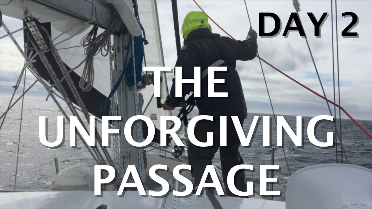 Busted Main Sail Track - Day 2 - Vancouver Island to San Francisco