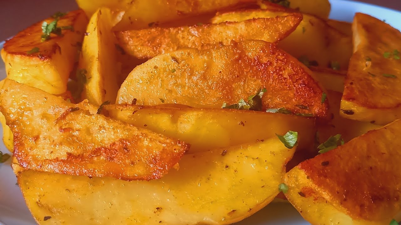 Oven Baked potato wedges|Quick and Easy Homemade Recipe