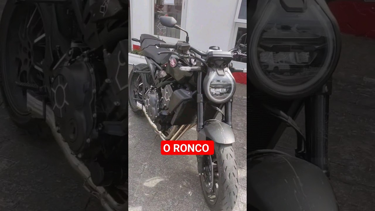 o Ronco da CB 1000R Black Edition!