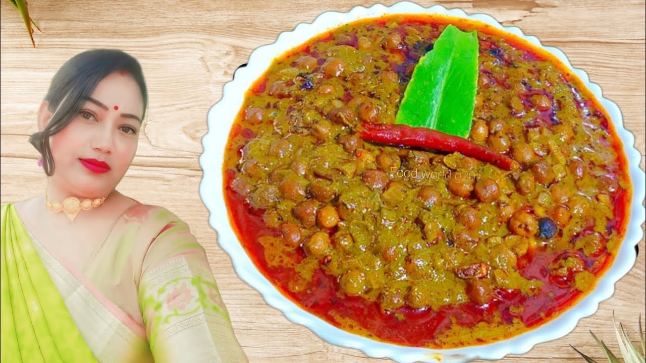 শীতকালীন ছোলে / ছোলা পালং /Chana Palang /Spinach  #bestvegetarianindiancurry  