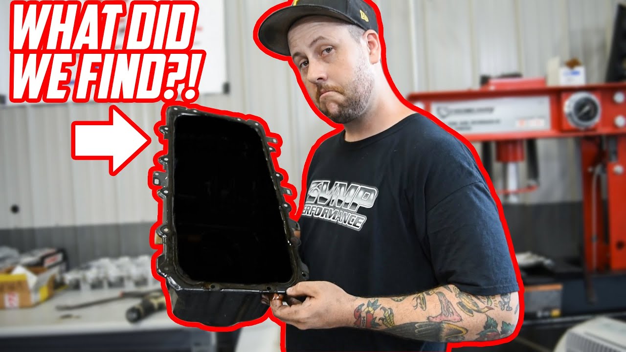 Track Attack's stock engine after making more than 1,100 rwhp!