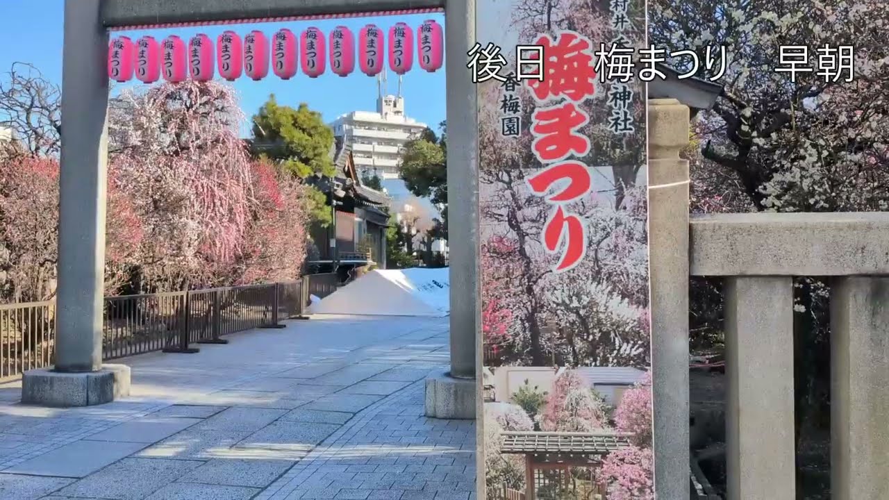 2026.1.25 香取神社から亀戸天神