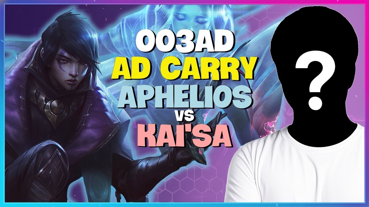 003ad's Rank 1 Aphelios: UNLEASH Flawless Challenger ADC Mechanics (Engsub)