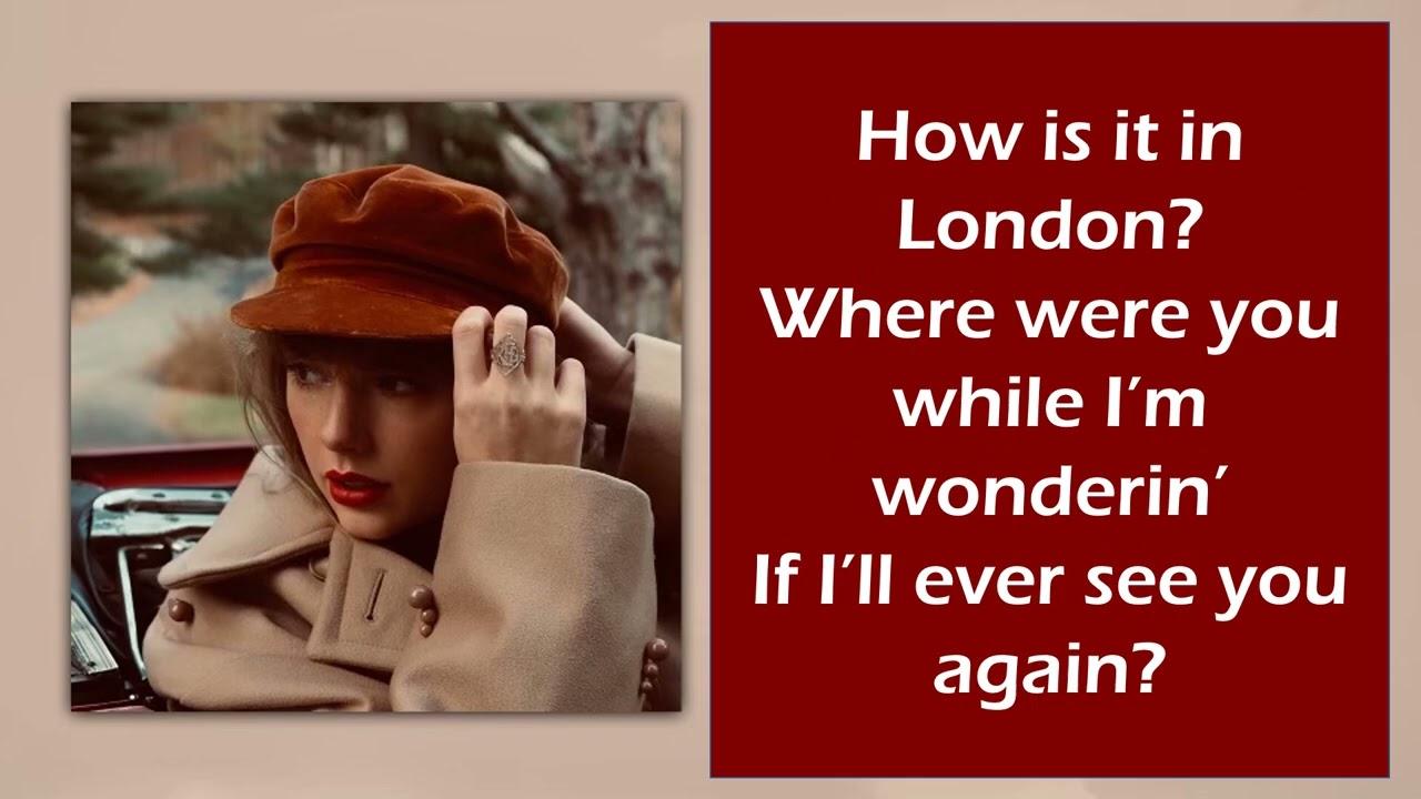 MESSAGE IN A BOTTLE - Taylor Swift (Taylor’s Version) (From The Vault) (lyrics)