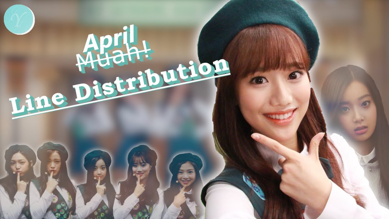 APRIL(에이프릴) - Muah! || (Line Distribution + Lyrics) Requested by Saranchuu