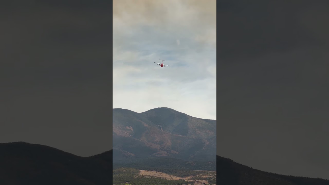 This is another Airplane helping out on the Widemouth 2 Fire!  #widemouth2fire