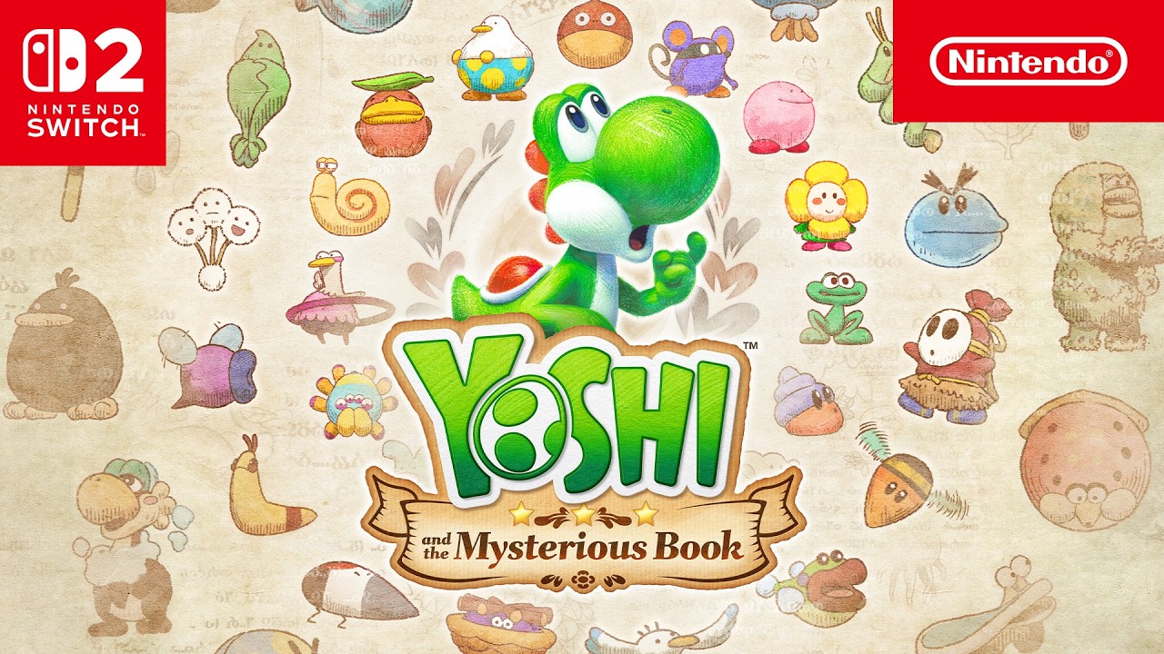 Yoshi and the Mysterious Book &ndash; Bande-annonce de pr&eacute;sentation (Nintendo Switch 2)