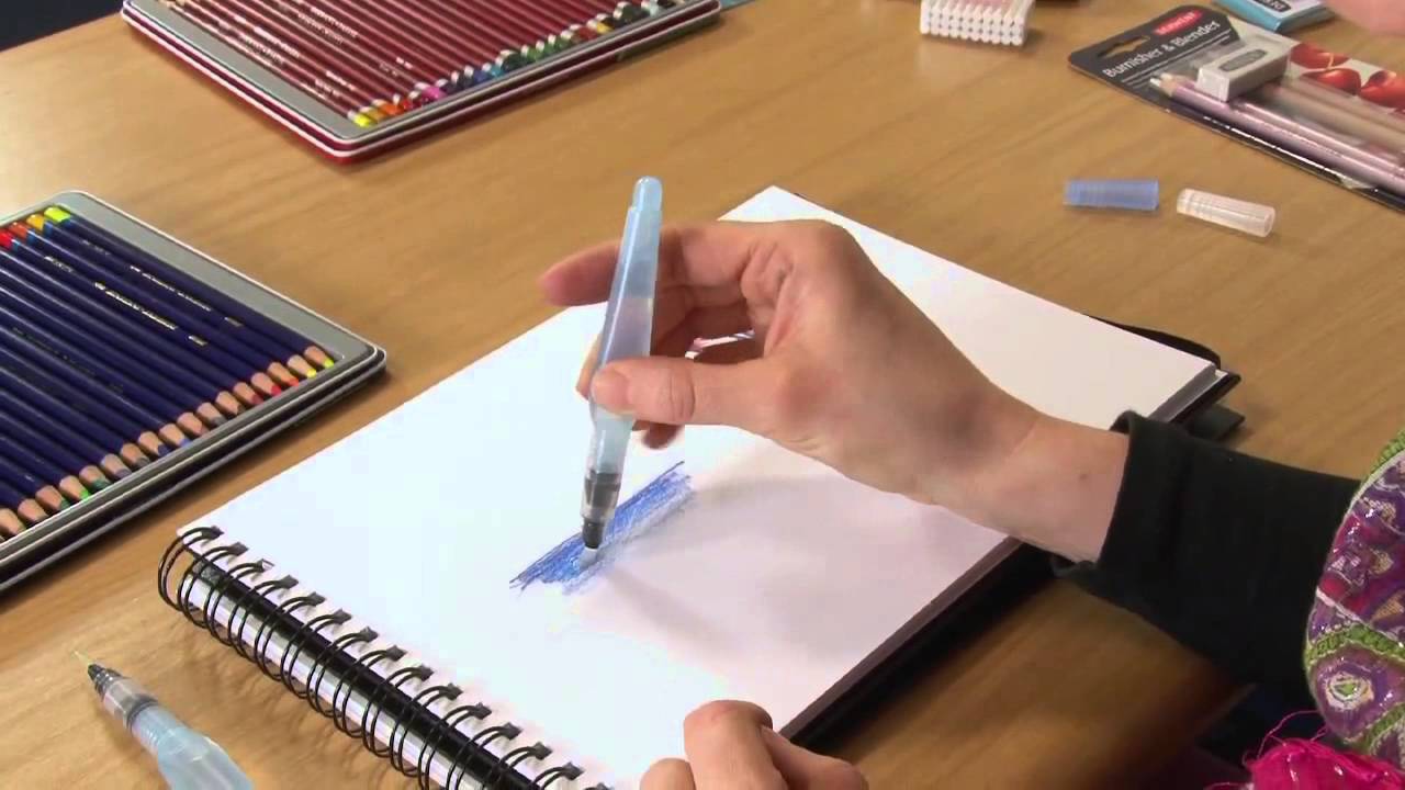 How To Use Derwent Waterbrushes | Jackson's Art
