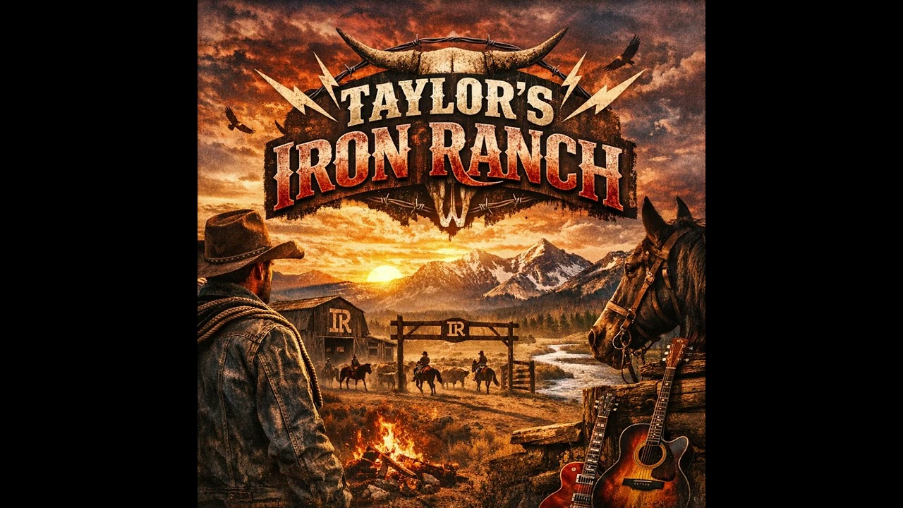 Taylor’s Iron Ranch 🤠🔥 | Country Rock Anthem | Ranch Life • Grit •  #newsong #countrymusic #music 